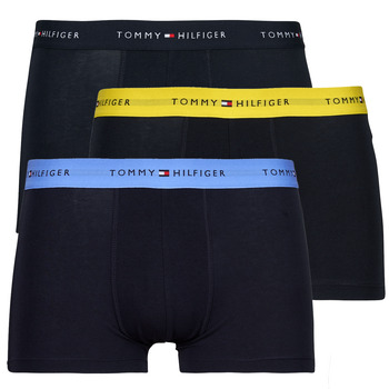 Spodní prádlo Muži Boxerky Tommy Hilfiger SIGNATURE CTN ESS X3 Tmavě modrá