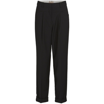 Textil Ženy Kalhoty Vila Sarina Trousers - Black Černá