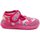 Boty Dívčí Bačkůrky pro miminka Arno Milami 226 růžové dívčí botičky Růžová
