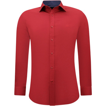 Textil Muži Košile s dlouhymi rukávy Gentile Bellini 146385486 Červená