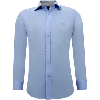 Textil Muži Košile s dlouhymi rukávy Gentile Bellini 146388519 Modrá