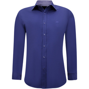 Textil Muži Košile s dlouhymi rukávy Gentile Bellini 146388796 Modrá