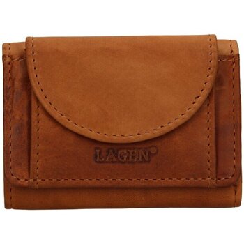 Taška Ženy Náprsní tašky Lagen 6583/V Unisex peněženka kožená  - hnědá Hnědá