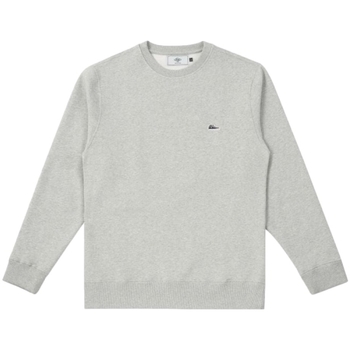Textil Muži Mikiny Sanjo K100 Patch Sweatshirt - Grey Šedá
