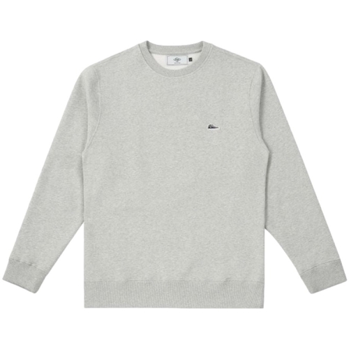 Textil Muži Mikiny Sanjo K100 Patch Sweatshirt - Grey Šedá