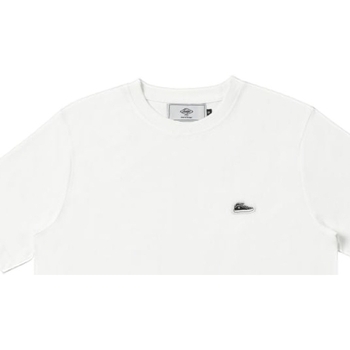 Textil Muži Trička & Pola Sanjo T-Shirt Patch Classic - White Bílá