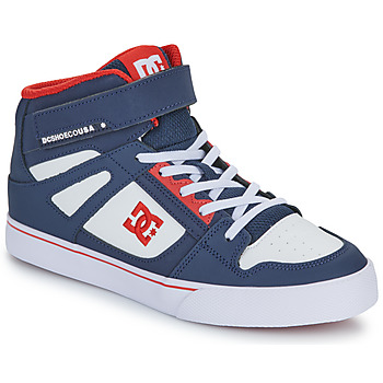 DC Shoes PURE HIGH-TOP EV Tmavě modrá / Červená