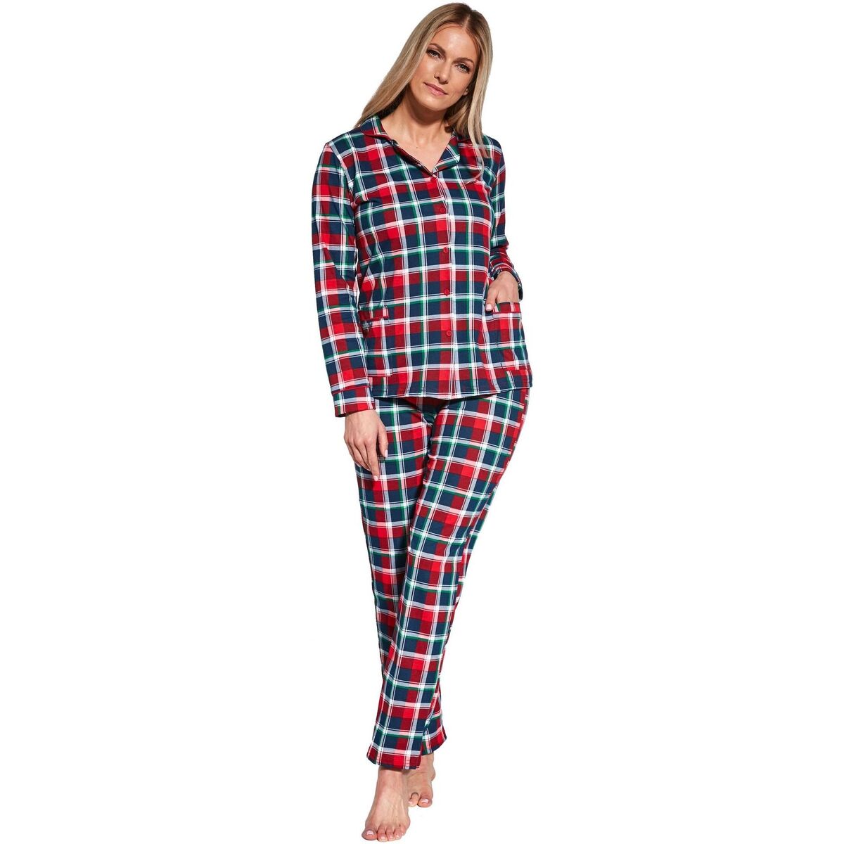 Levně Cornette Pyžamo / Noční košile Dámské pyžamo 482/369 Roxy ruznobarevne