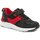 Boty Dívčí Multifunkční sportovní obuv Befado 516Y162 černo červené dětské tenisky Červená