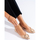 Boty Ženy Baleríny  Pk Pěkné hnědé  baleríny dámské bez podpatku 