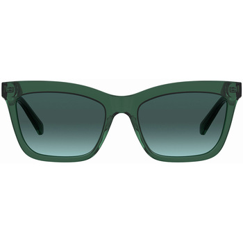 Hodinky & Bižuterie Ženy sluneční brýle Love Moschino Occhiali da Sole  MOL057/S 1ED Zelená