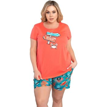 Textil Ženy Pyžamo / Noční košile Italian Fashion Dámské pyžamo Oceania coral 