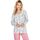 Textil Ženy Pyžamo / Noční košile Taro Dámské pyžamo 2991 Valencia 