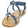 Boty Ženy Sandály So Size IDITRON Tmavě modrá / Stříbrná       