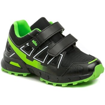 Boty Chlapecké Multifunkční sportovní obuv Befado 518Y003 černo zelené dětské tenisky Černá