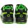 Boty Chlapecké Multifunkční sportovní obuv Befado 518Y003 černo zelené dětské tenisky Černá