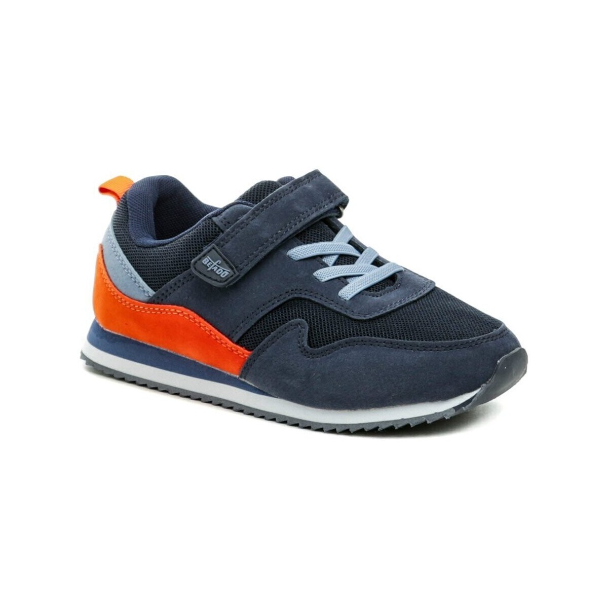 Levně Befado Multifunkční sportovní obuv Dětské 516Y219 modro oranžové dětské tenisky Modrá