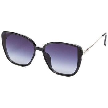 Hodinky & Bižuterie Ženy sluneční brýle Moodo Dámské sluneční brýle Condwilla Cat-eye Černá sklíčka Stříbrná       