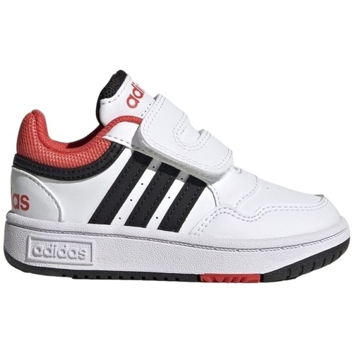 Boty Děti Módní tenisky adidas Originals Baby Sneakers Hoops 3.0 CF I H03860 Červená