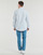 Textil Muži Košile s dlouhymi rukávy Tommy Jeans TJM REG OXFORD STRIPESHIRT Bílá / Modrá
