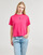 Textil Ženy Trička s krátkým rukávem Tommy Jeans TJW BXY BADGE TEE EXT Růžová