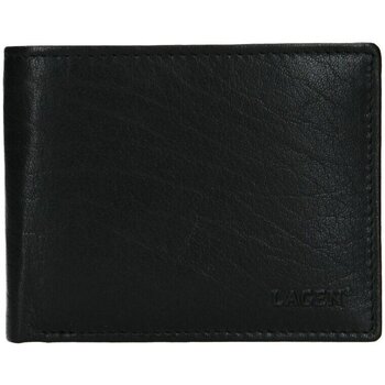 Taška Muži Náprsní tašky Lagen W-8053- BLK černá pánská kožená peněženka Černá