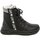 Boty Dívčí Kotníkové boty Wojtylko 5Z24116C černé dívčí zimní boty Černá
