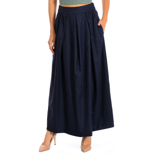 Textil Ženy Sukně Emporio Armani 1NN21T1M009-911 Tmavě modrá