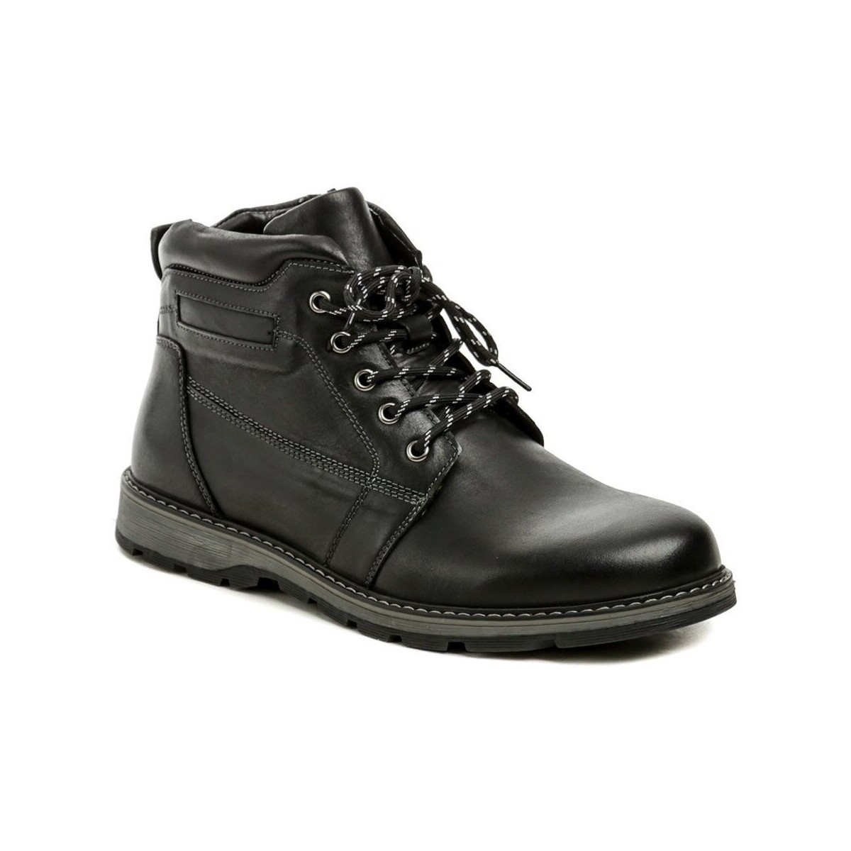 Boty Chlapecké Kotníkové boty T. Sokolski Z23-113 černé pánské kotníčkové boty Černá