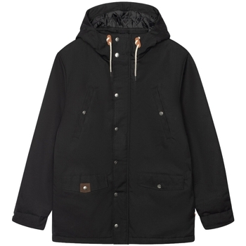 Textil Muži Kabáty Revolution Parka Jacket 7246 - Black Černá