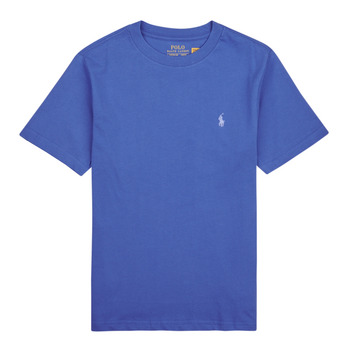 Textil Děti Trička s krátkým rukávem Polo Ralph Lauren SS CN-TOPS-T-SHIRT Modrá / Modrá