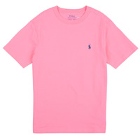 Textil Děti Trička s krátkým rukávem Polo Ralph Lauren SS CN-TOPS-T-SHIRT Růžová