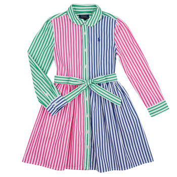 Polo Ralph Lauren Krátké šaty Dětské JNMLTFNSDRSS-DRESSES-DAY DRESS - ruznobarevne