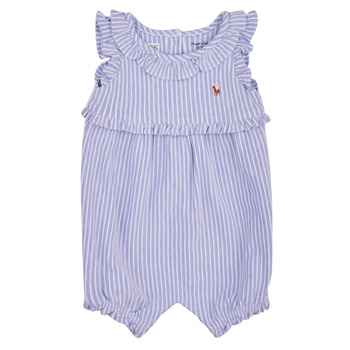 Textil Dívčí Overaly / Kalhoty s laclem Polo Ralph Lauren YDOXMSHBBL-ONE PIECE-SHORTALL Modrá / Modrá
