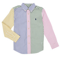 Textil Děti Košile s dlouhymi rukávy Polo Ralph Lauren LS BD PPC-SHIRTS-SPORT SHIRT           