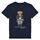 Textil Děti Trička s krátkým rukávem Polo Ralph Lauren SS CN-KNIT SHIRTS-T-SHIRT Tmavě modrá