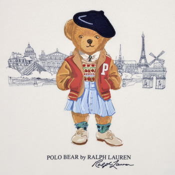 Polo Ralph Lauren BEARCNFLEECE-KNIT SHIRTS-SWEATSHIRT Bílá