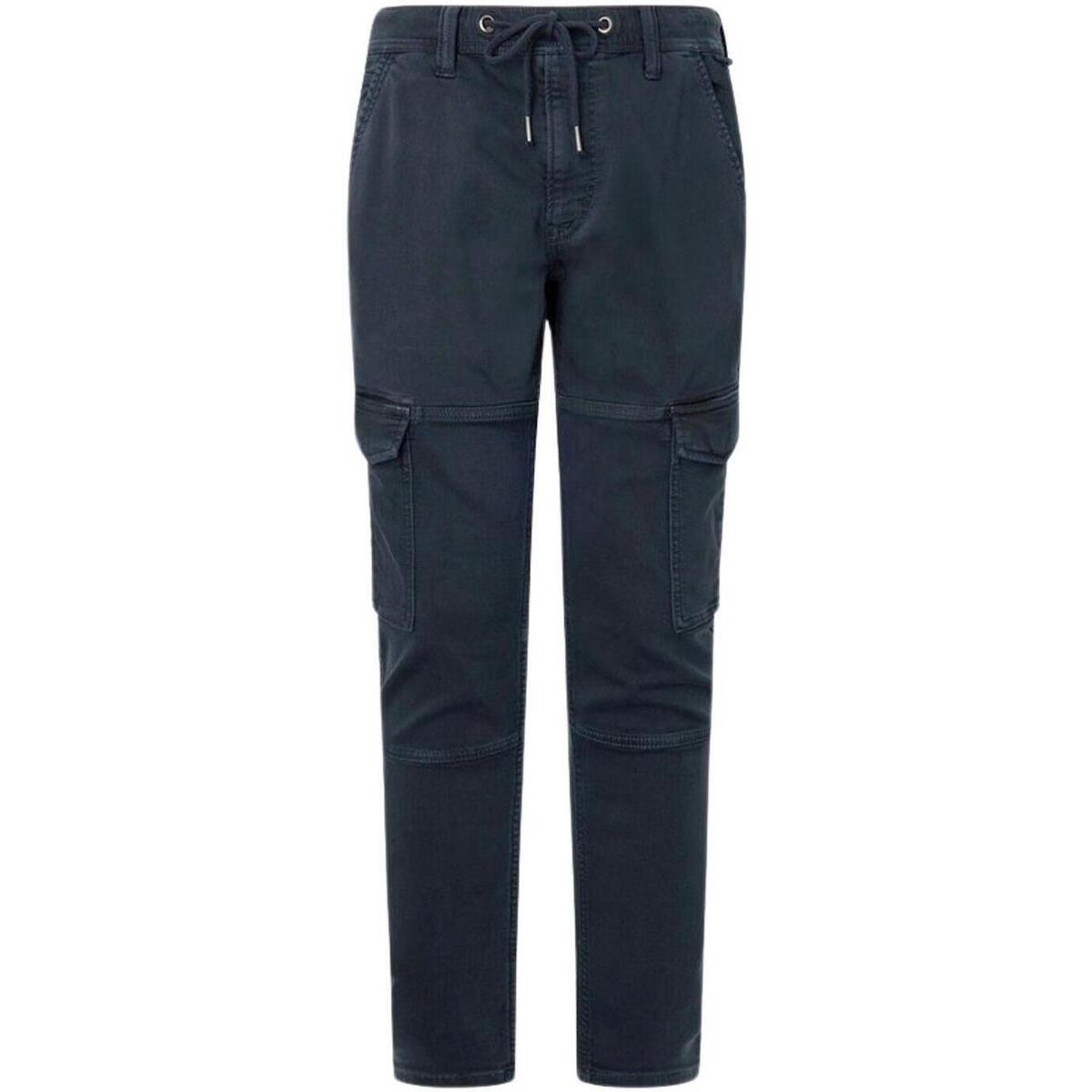 Textil Muži Kalhoty Pepe jeans  Modrá