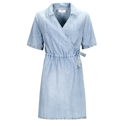 Textil Ženy Krátké šaty Le Temps des Cerises FLOE Modrá