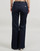 Textil Ženy Jeans široký střih MICHAEL Michael Kors FLARE CHAIN BELT DNM JEAN Modrá
