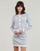 Textil Ženy Svetry MICHAEL Michael Kors ECO SNAP CROP JKT Bílá / Stříbřitá