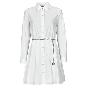 MICHAEL Michael Kors Krátké šaty COTTON MINI DRESS - Bílá