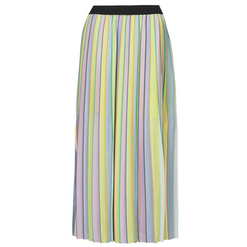 Karl Lagerfeld Krátké sukně stripe pleated skirt - ruznobarevne