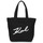 Taška Ženy Velké kabelky / Nákupní tašky Karl Lagerfeld K/SIGNATURE CANVAS SHOPPER Černá