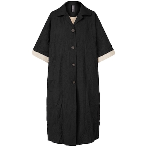 Textil Ženy Kabáty Wendy Trendy Jacket 221668 - Black Černá