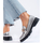 Boty Ženy Mokasíny Pk Exkluzívní dámské stříbrné  mokasíny platforma 