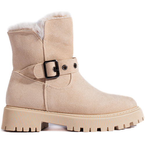 Boty Ženy Zimní boty Vinceza Pěkné hnědé dámské  sněhule platforma 