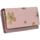 Taška Muži Náprsní tašky Grosso Kožená dámská peněženka RFID růžová v dárkové krabičce Růžová