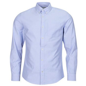 Textil Muži Košile s dlouhymi rukávy Jack & Jones JJEOXFORD SHIRT LS Modrá