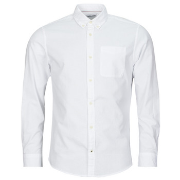 Textil Muži Košile s dlouhymi rukávy Jack & Jones JJEOXFORD SHIRT LS Bílá